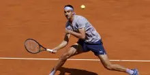 Internazionali: Sonego eliminato al primo turno da Burruchaga