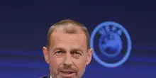 Ceferin boccia gli stadi italiani: 'Una vergogna'