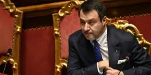 Salvini, Pichetto e Valditara al question time in Senato