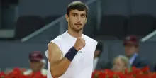 Tennis: Musetti batte de Minaur e va ai quarti a Madrid. Ed entra in top 10 mondiale
