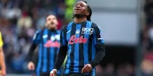 Striscione dei tifosi Atalanta contro Lookman, 'sei un ingrato'