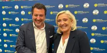 Asse Salvini-Le Pen sull'Ue sovranista e contro Macron