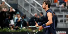 Quarti di finale, la sfida tra Musetti-Zverev al Foro Italico