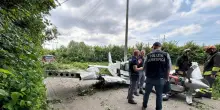 Atterraggio d'emergenza in strada, paura per Piper con 4 persone