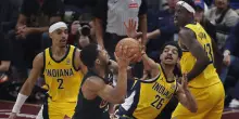 Playoff Nba: Indiana elimina Cleveland, Oklahoma rimonta Denver