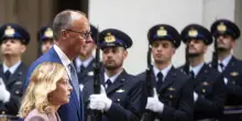 Meloni - Merz, la conferenza stampa