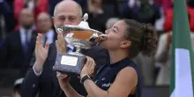 Internazionali di tennis: magica Paolini, fa la storia a Roma e Mattarella applaude