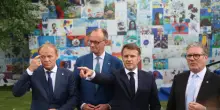 Merz-Macron-Starmer vogliono sentire Trump prima di Putin