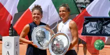 Finale del doppio femminile, nuovo trionfo di Errani-Paolini, 6-4, 7-5 a Mertens-Kudermetova