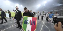 Gravina 'complimenti al Napoli, ai calciatori, a Conte, al club'