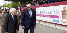 Mattarella visita la sede dell'Accademia di Modena