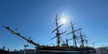 Il Vespucci a Civitavecchia, al via 16ª tappa Tour Mediterraneo