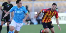 Serie A: in campo Lecce-Napoli 0-1 DIRETTA