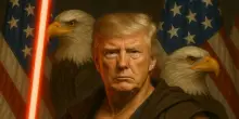 Trump è jedi con la spada laser sui social per lo Star Wars Day