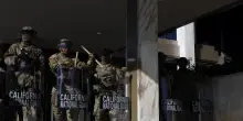 Guardia Nazionale ferma alcuni manifestanti a Los Angeles