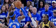 Finali Nba: Indiana batte Oklahoma in gara-3 e va sul 2-1