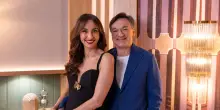 'L'amore è cieco: Italia', host Benedetta Parodi e Fabio Caressa
