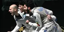 Europei di scherma: Italia d'oro nel fioretto maschile
