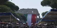 La parata ai Fori Imperiali: 'La pace non è garantita per sempre'