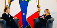Meloni e Macron, l'incontro del disgelo a Palazzo Chigi