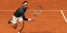 Roland Garros: in campo Musetti-Tiafoe 3-0 nel quarto LIVE 2-1 il conto dei set
