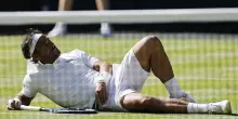 Wimbledon: Fognini sfiora l'impresa, Alcaraz vince in 5 set