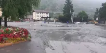 Esondazione a Bardonecchia, chiuso tratto provinciale Melezet