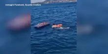 Finisce al largo col materassino, bimbo di 5 anni salvato a Castellammare