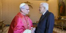 Terminato l'incontro di Mattarella con Papa Leone in Vaticano