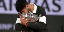 Alcaraz vince al Roland Garros. Sinner battuto al super tie break del quinto set FOTO