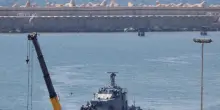 Nave Freedom Flotilla arrivata al porto israeliano Ashdod