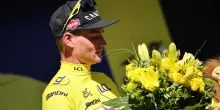 Tour: impresa Healy, Van der Poel in giallo con solo 1" su Pogacar