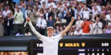 Sinner nella storia, è il primo italiano a vincere a Wimbledon