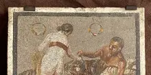 Restituito al Parco di Pompei un mosaico di epoca romana