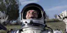 DAGLI ARCHIVI ANSA: Dalla stratosfera a mach 1,24, Felix e' nella storia