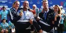 Mondiali nuoto: Italia d'argento nel fondo, poker per Taddeucci