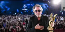 Giffoni in nero osanna Tim Burton, 'Siete energia pura