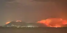 Incendio Riserva Zingaro, evacuate 50 case, danni incalcolabili