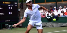 Wimbledon: anche Darderi eliminato, Thompson agli ottavi