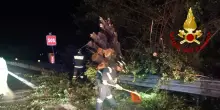Violento temporale a Orvieto, chiuso il cimitero