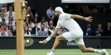 Wimbledon: Dimitrov si ritira, Sinner va ai quarti