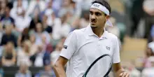 Wimbledon: Sonego battuto, Shelton va ai quarti