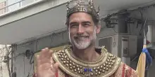 Corteo storico a Lucera, Sergio Muniz è re Carlo II d'Angiò