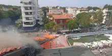 Fiamme in palazzina a Riccione, evacuata dalla Polizia Locale