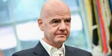 Infantino in visita alla Lega calcio Serie A