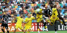 >>>ANSA/ Udinese e Verona si annullano, pari nasce dai corner