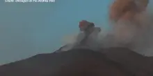 Lo spettacolo della frattura dell'Etna ripresa dal drone