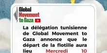 La Flotilla annuncia partenza alle 16 da Tunisi