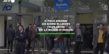 Il fisco assorbe 156 giorni di lavoro, colpa anche dei 2,5 milioni di evasori