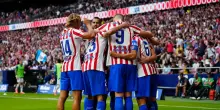 Liga: "manita" dell'Atletico al Real, 5-2 al Metropolitano